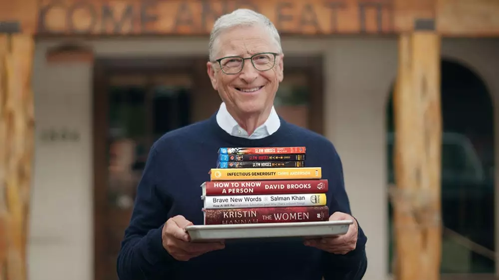 Билл Гейтс составил свой список книг на лето