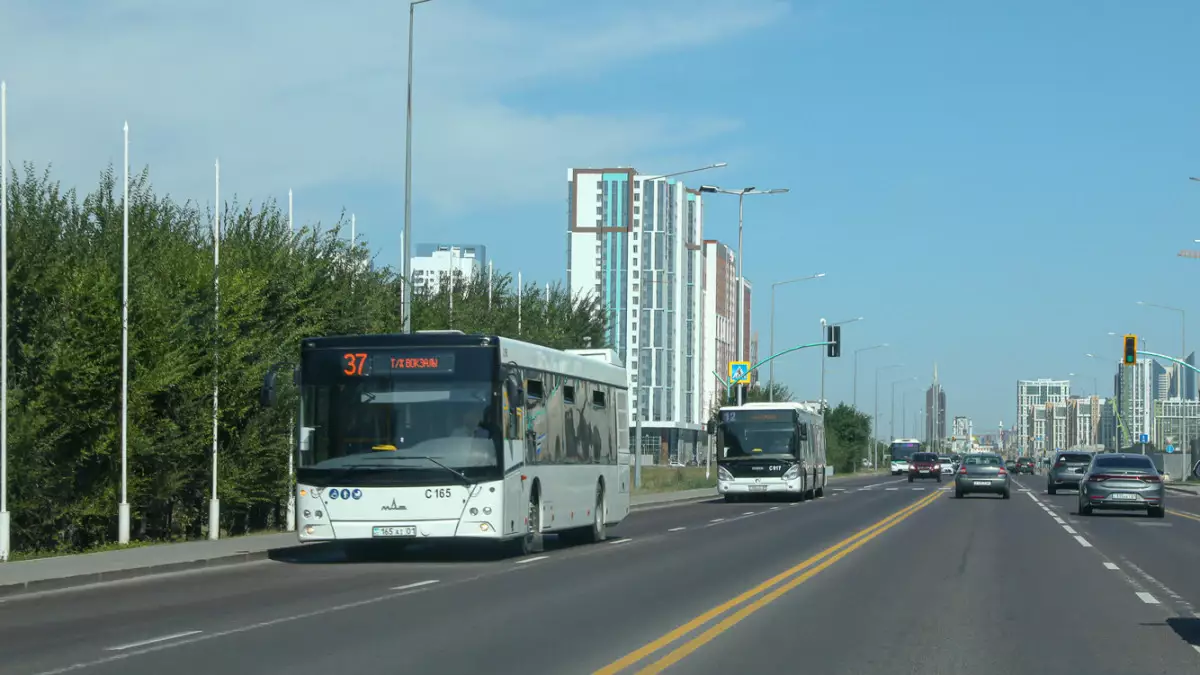 Астанада 9 автобустың қозғалыс бағыты өзгерді