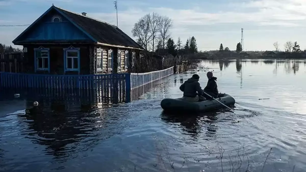 Эвакуация началась в селе Талдыколь Атырауской области