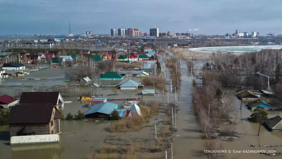 Атырау облысындағы ауылдың бірінде тұрғындарды эвакуациялау басталды