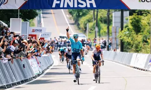 Гонщик «Астаны» победил на седьмом этапе «Тура Японии»