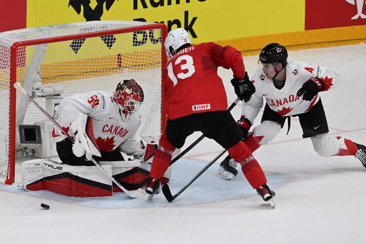 Швейцария в серии буллитов обыграла Канаду и вышла в финал чемпионата мира по хоккею