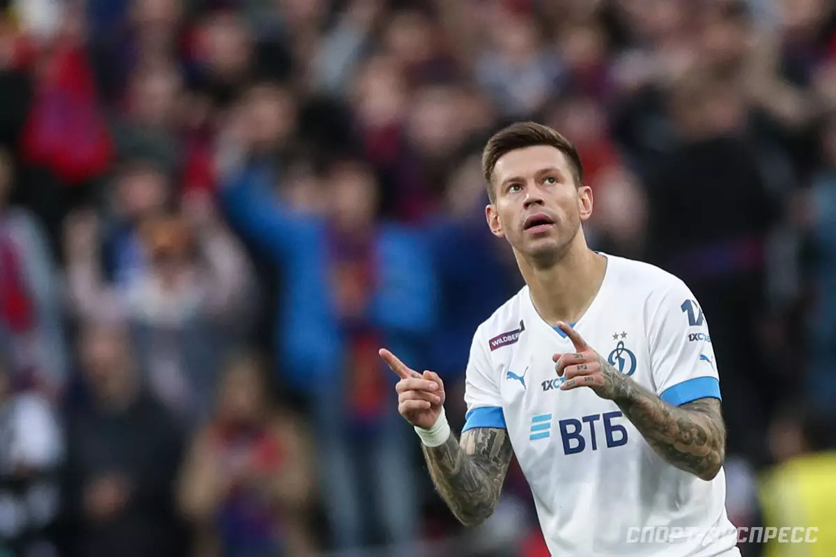 Смолов ответил на вопрос о продлении контракта с «Динамо»