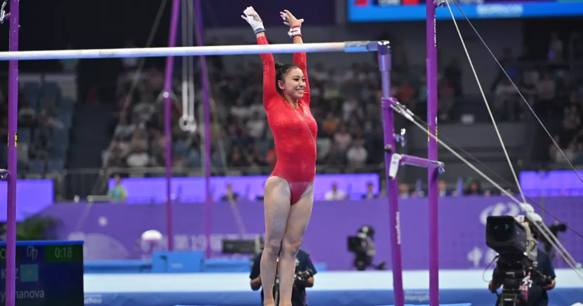   Аида Бауыржанова спорттық гимнастикадан Азия чемпионатында алғашқы жүлдені алды   
