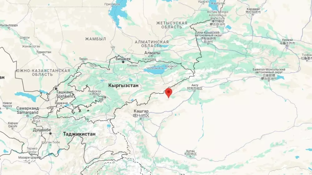 Сейсмодатчики Казахстана зафиксировали новый афтершок из Китая