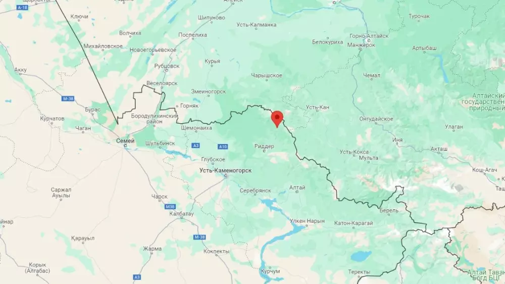 Землетрясение в Восточно-Казахстанской области: подробности