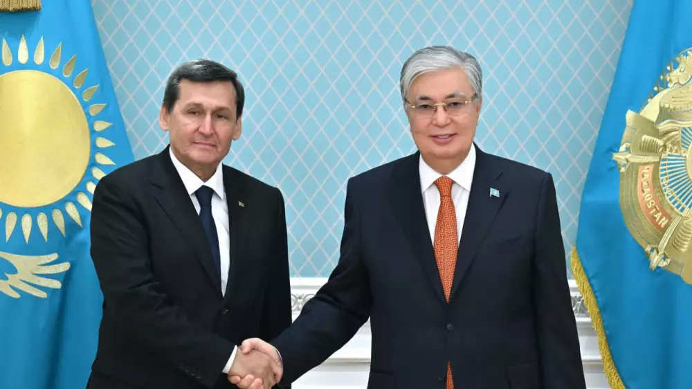 Токаев принял главу МИД Туркменистана