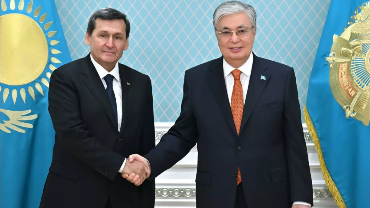Тоқаев Түрікменстанның Сыртқы істер министрін қабылдады