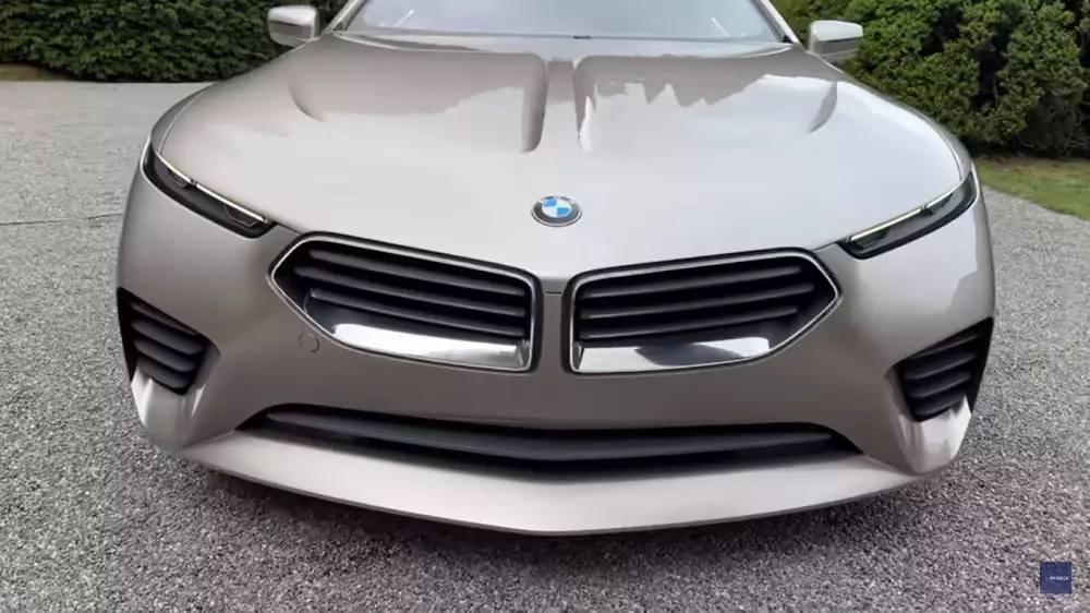 BMW презентовала ретроконцепт Skytop с мощным V8. Видео