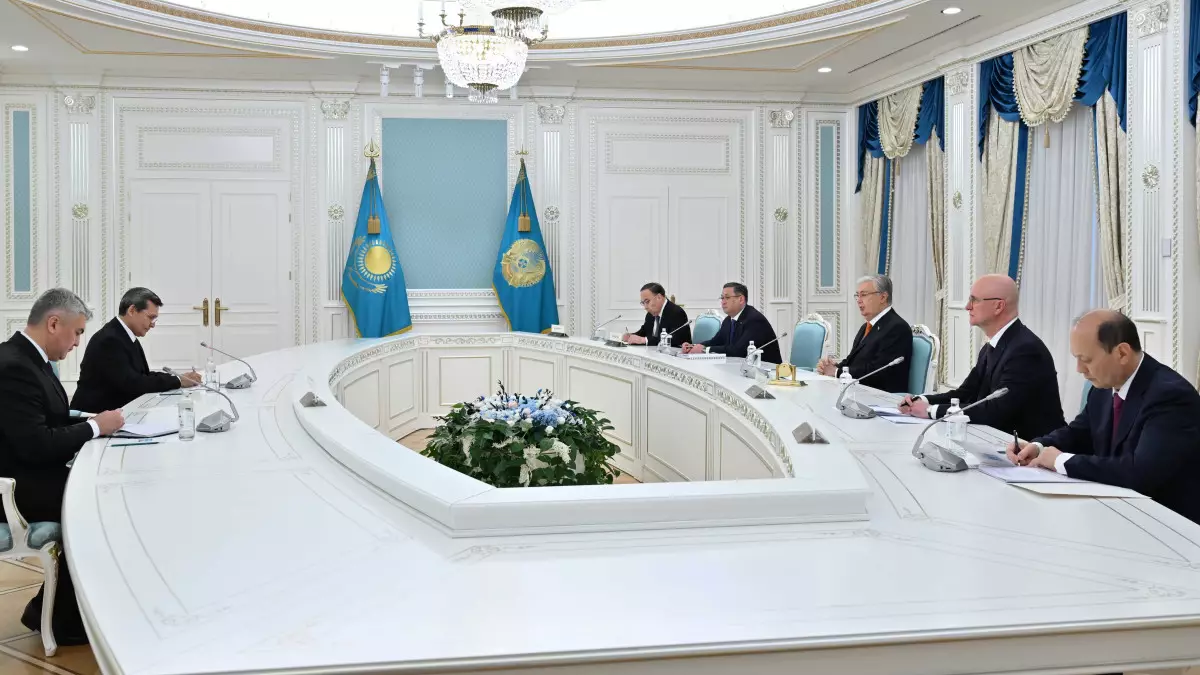 Мемлекет басшысы Түрікменстанның Сыртқы істер министрін қабылдады