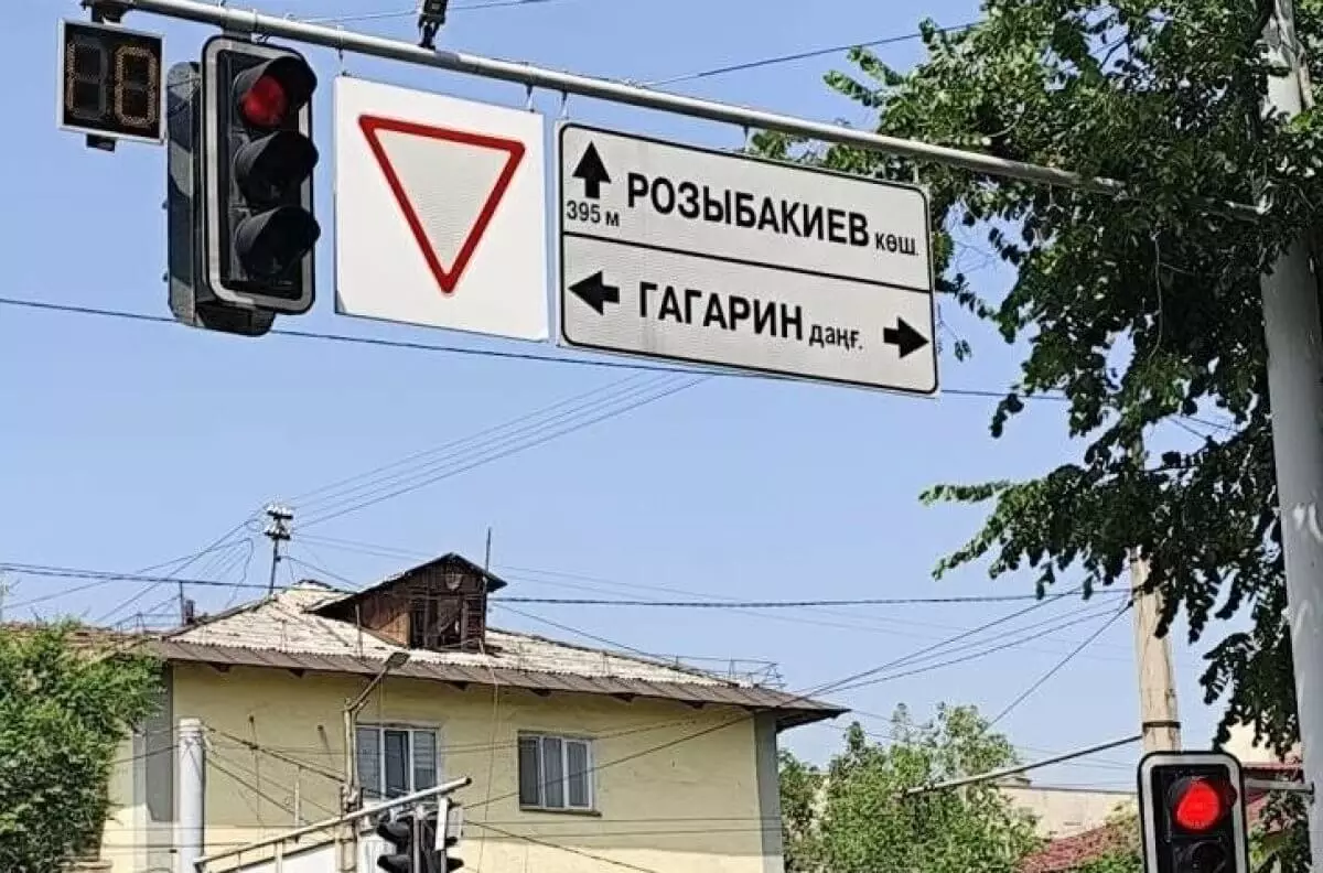 Идея о переименовании части проспекта Гагарина в Алматы вызвало споры