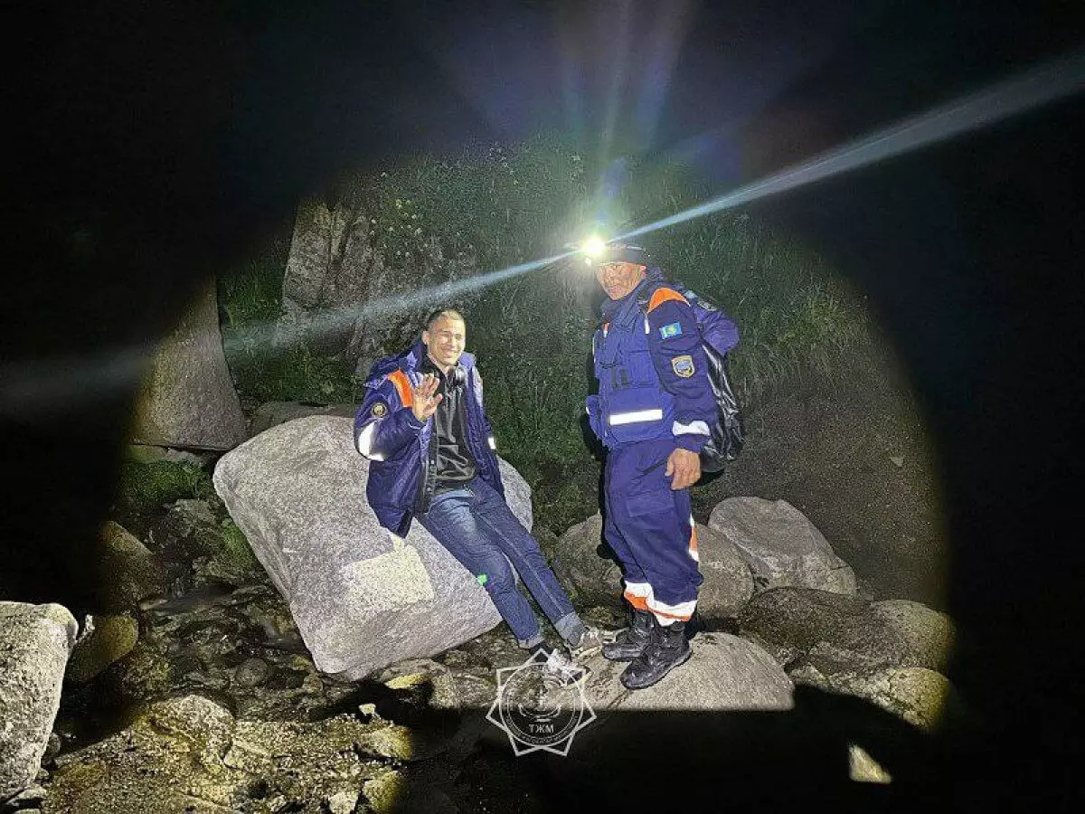 20-летний турист заблудился в горах Алматинской области