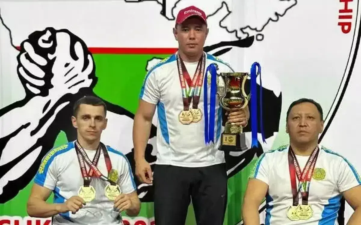 Казахстанские армрестлеры уверенно выступили на чемпионате Азии