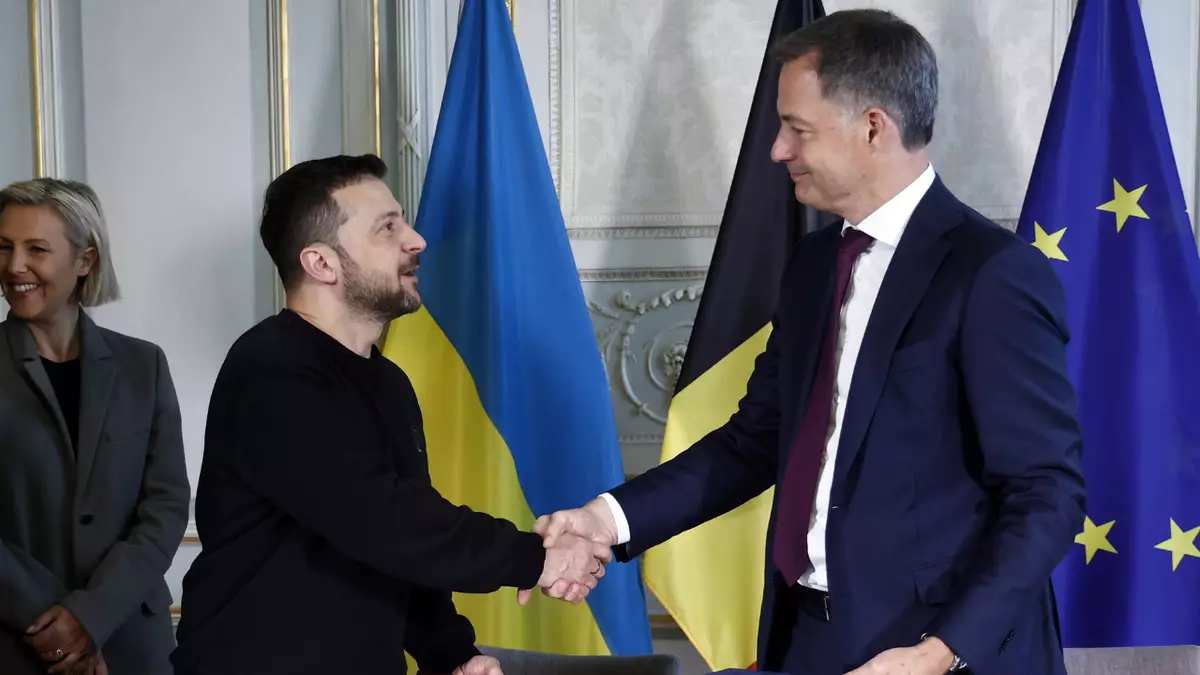 Украина получила от Бельгии военную помощь на 1 миллиард долларов