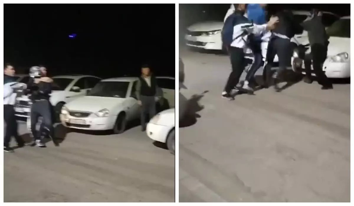 «Ударили арматурой по голове»: мопедисты напали на водителя авто в Алматы и скрылись (ВИДЕО)