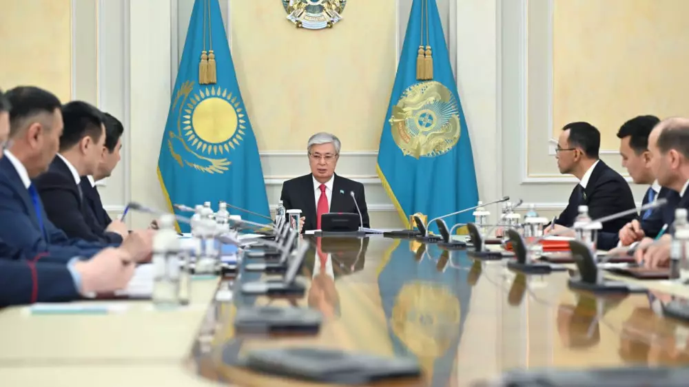 Токаев провел заседание Совета безопасности