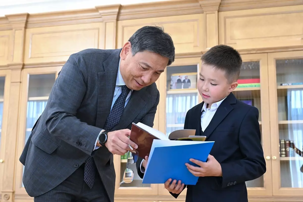 Алматинский школьник получил благодарственное письмо от Президента