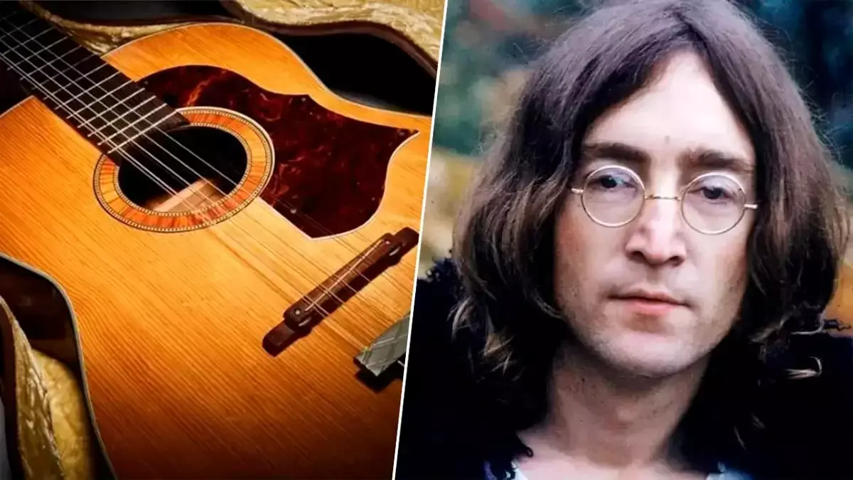 Гитару Джона Леннона продали почти за три млн долларов