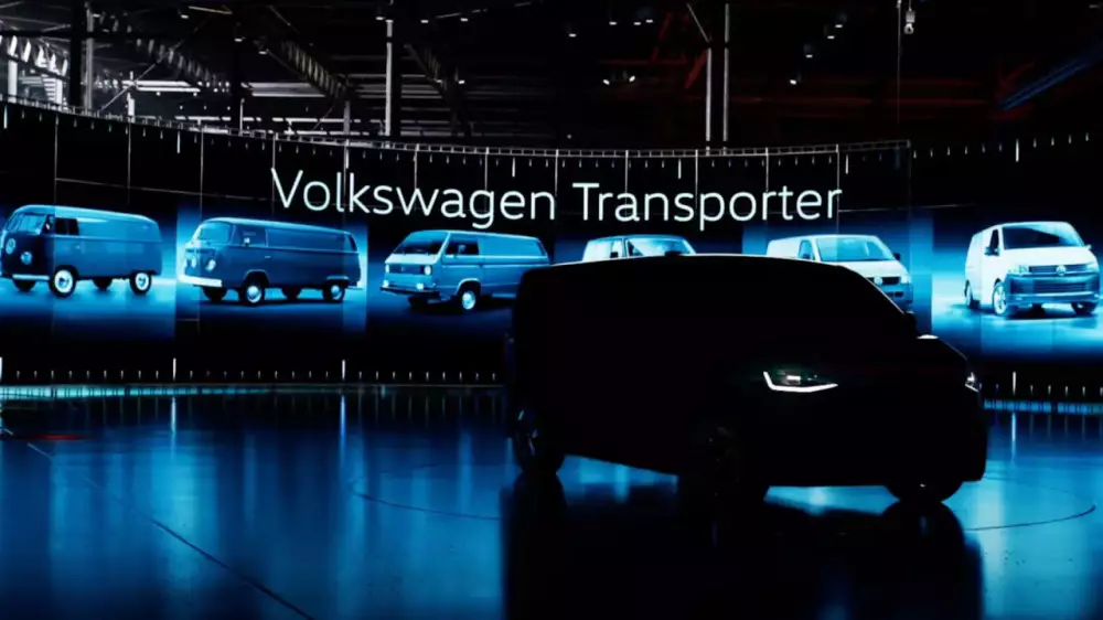 Volkswagen показал на видео новый электрический Transporter