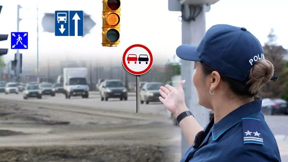 За какие нарушения казахстанских водителей могут лишить прав и выписать штраф? (ВИДЕО)