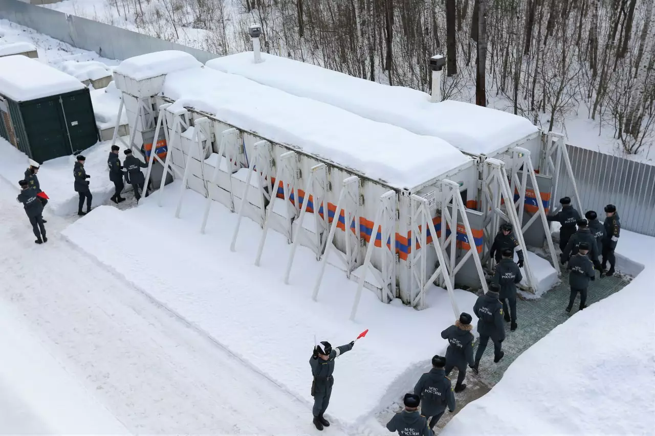 Мобильные убежища для защиты от ядерного удара развернут в России