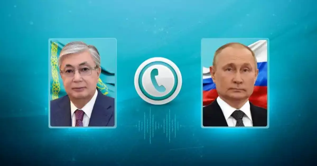   Президент Ресей президенті Владимир Путинмен телефон арқылы сөйлесті   
