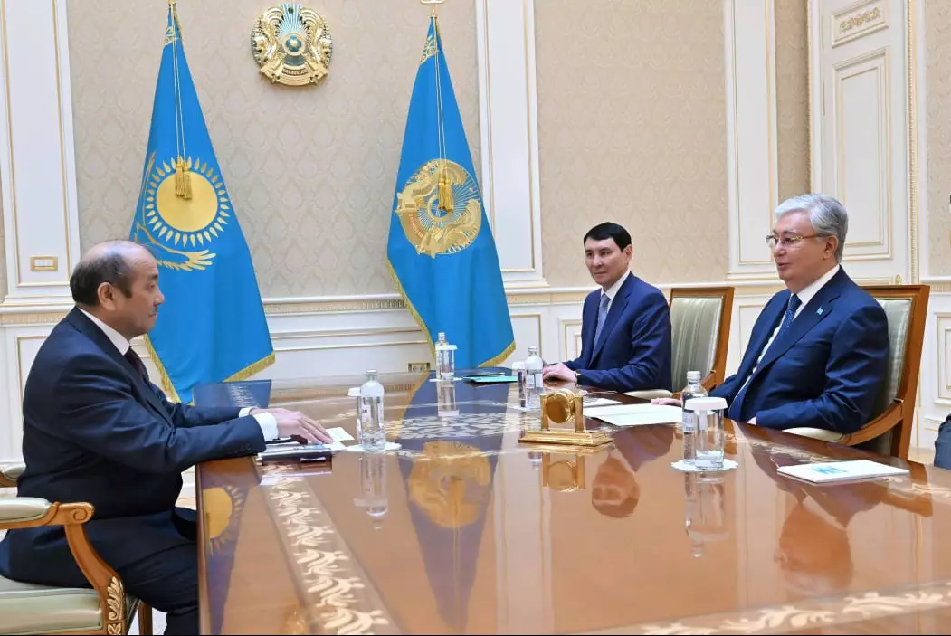 Президент обсудил развитие дорожной инфраструктуры в Алматы с учёным Багдатом Телтаевым