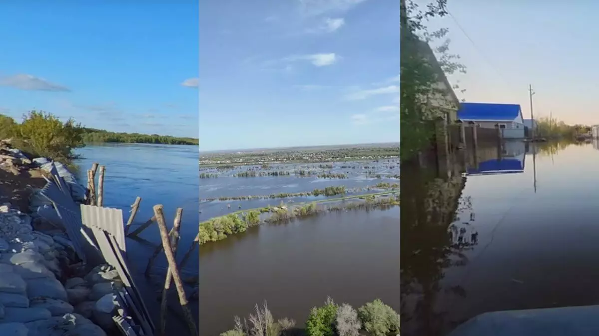 Специальный репортаж в формате 360 про наводнения в Западном Казахстане показали на Qazforum