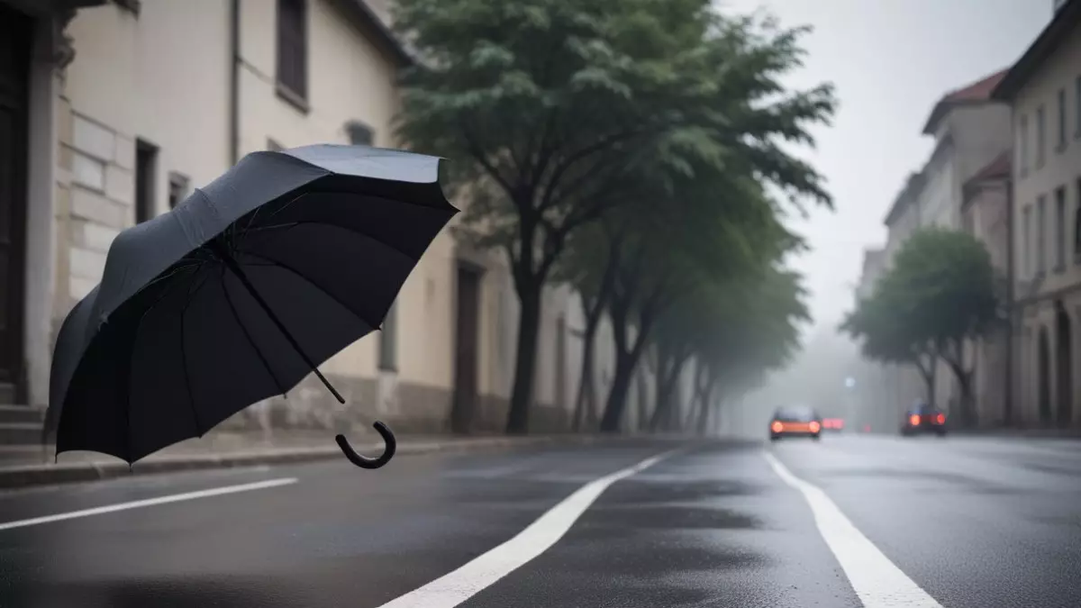 Укрывавшегося зонтом от ливня мужчину убила молния