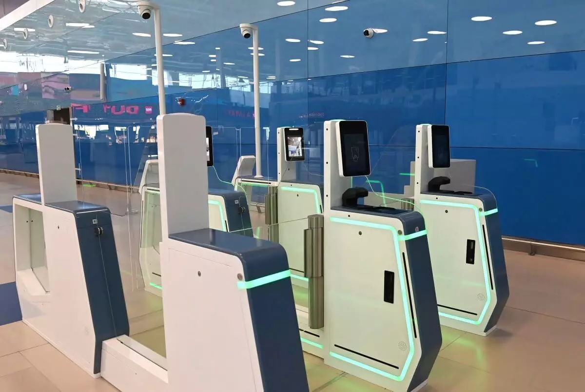 Начал работать новый терминал аэропорта Алматы
