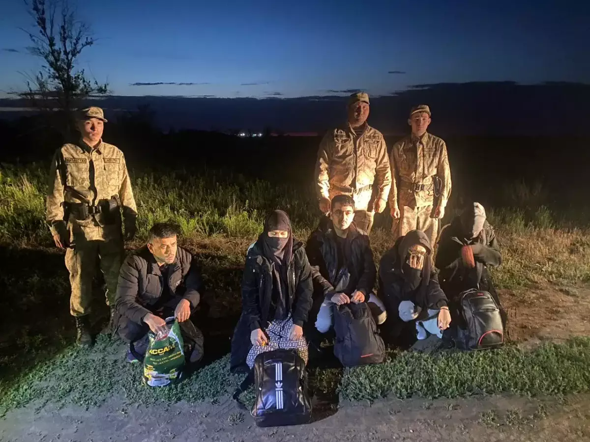 Граждане Афганистана пытались незаконно пересечь границу Казахстана
