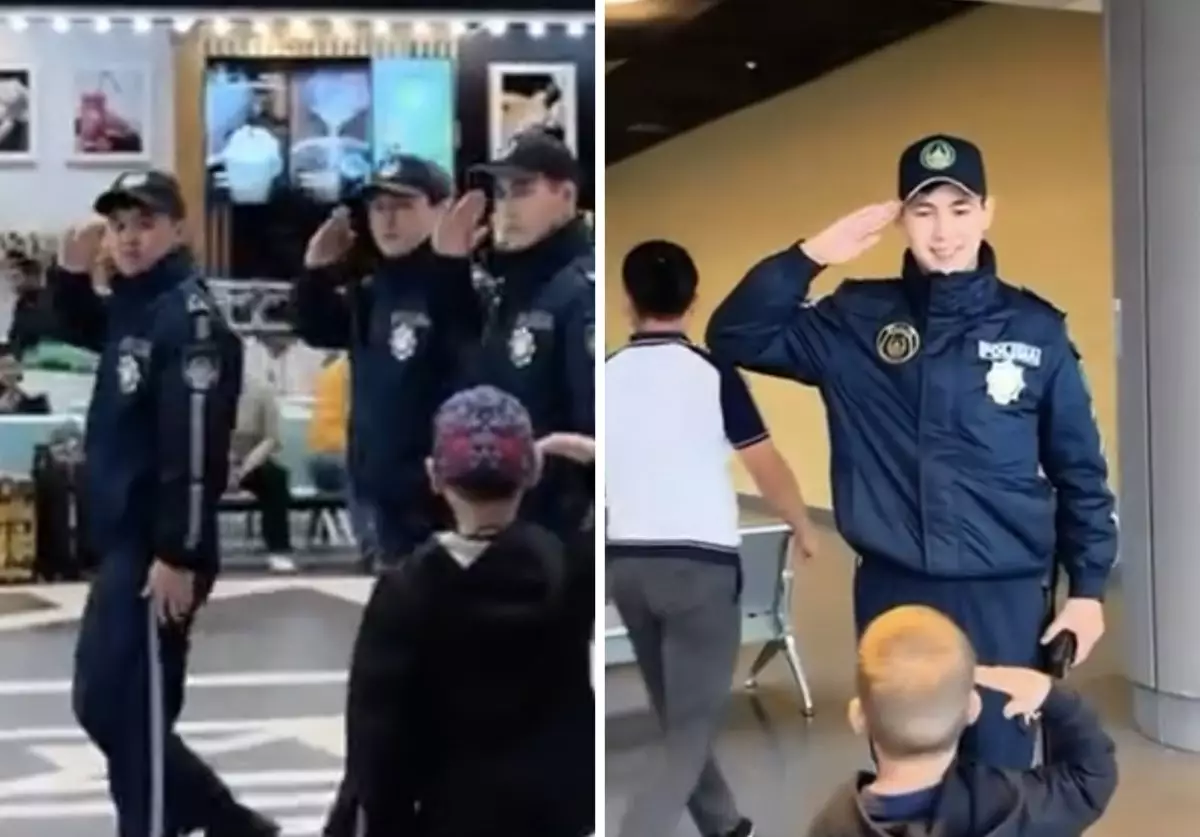 «Отдали честь»: видео с детьми и полицейскими завирусилось в Сети