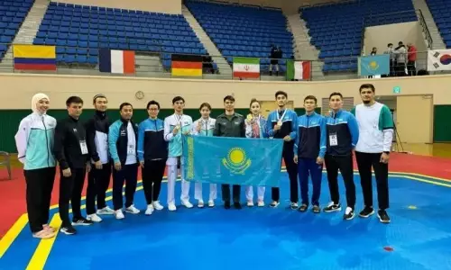 Казахстанские таеквондисты выиграли «золото» и три «серебра»