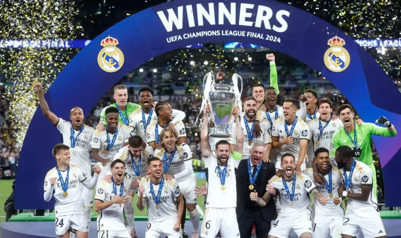 "Реал Мадрид" в 15-й раз выиграл Лигу чемпионов