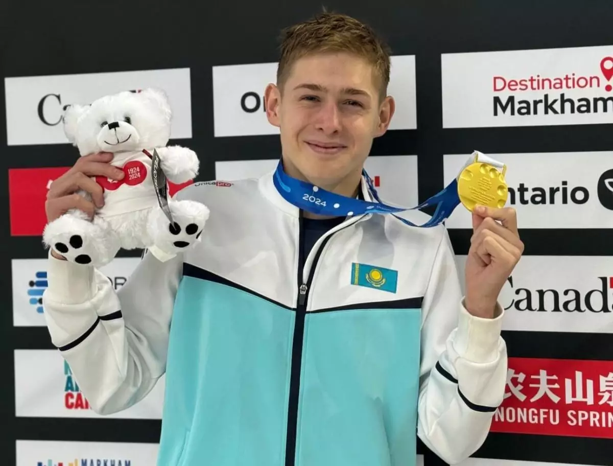 Казахстан завоевал еще одну золотую медаль по артистическому плаванию в Канаде