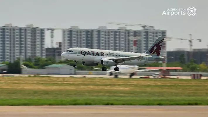 Qatar Airways запустила регулярные рейсы в Узбекистан