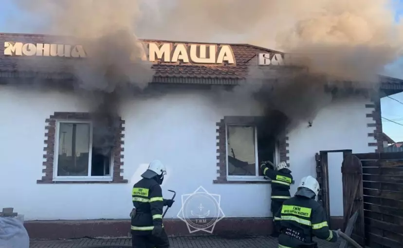 Пар с дымком: пожар вспыхнул в бане Экибастуза