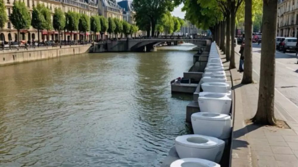 Месть парижан: они недовольны планами по очистке Сены перед Олимпиадой