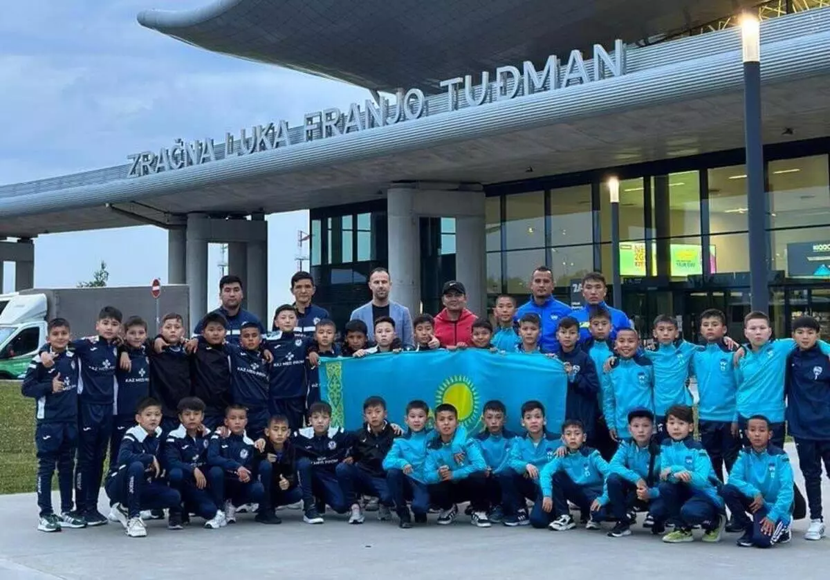 Жас футболшылар Dalmatinko Cup турниріне қатысып жатыр