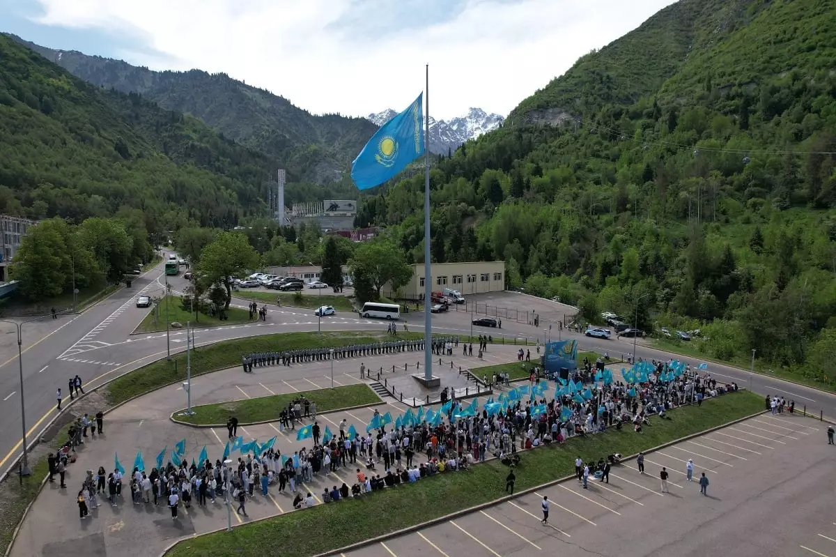 Какие мероприятия пройдут в Алматы в День государственных символов Казахстана