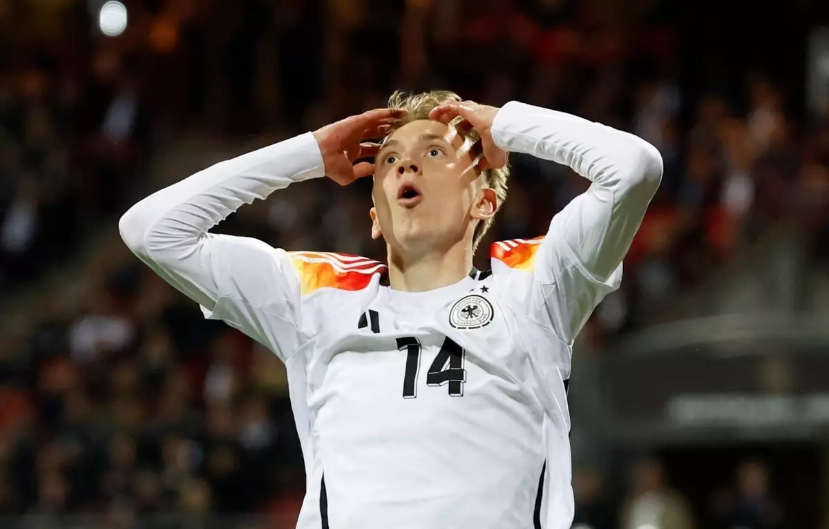 Сборные Германии и Украины сыграли вничью в товарищеском матче