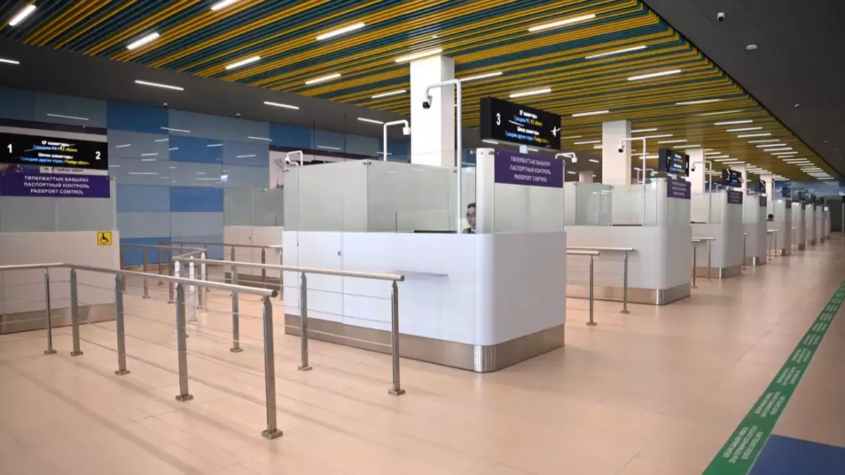 В аэропорту Алматы не работает новый терминал, который открывали с президентом