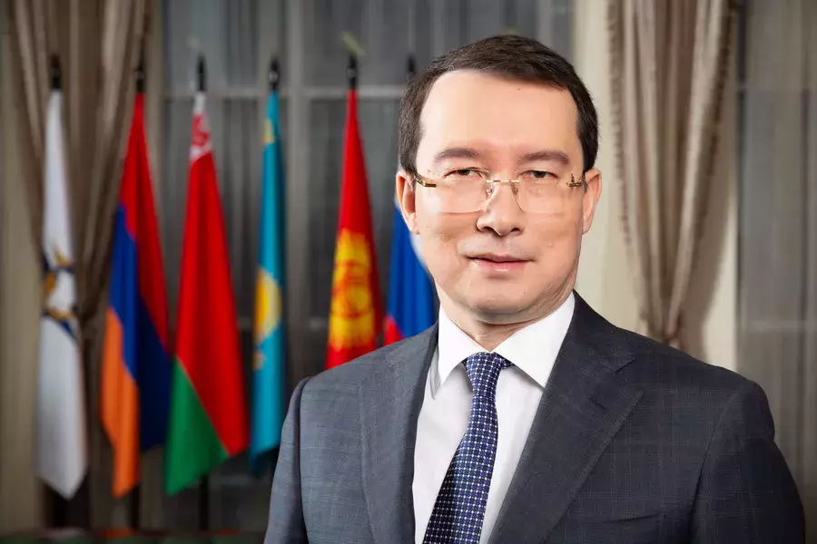 Первый вице-министр нацэкономики назначен послом Казахстана в Беларуси