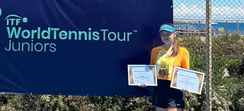 Юная казахстанка стала абсолютной чемпионкой турнира серии ITF J30