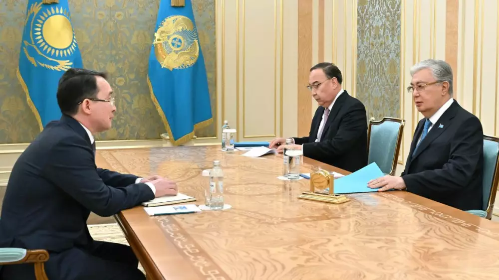Токаев принял нового посла Казахстана в Беларуси