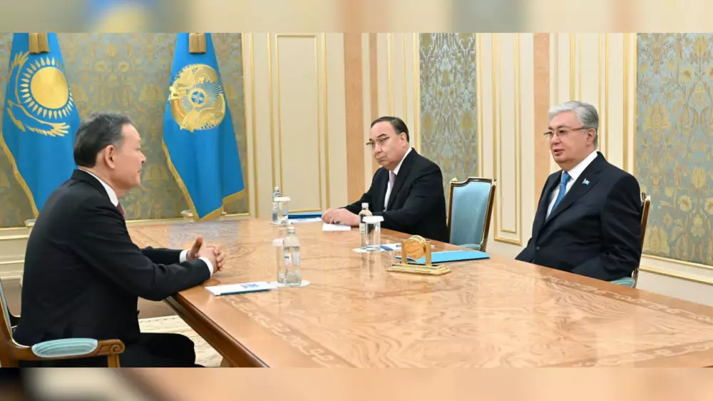 Токаев принял постпреда Казахстана при ООН