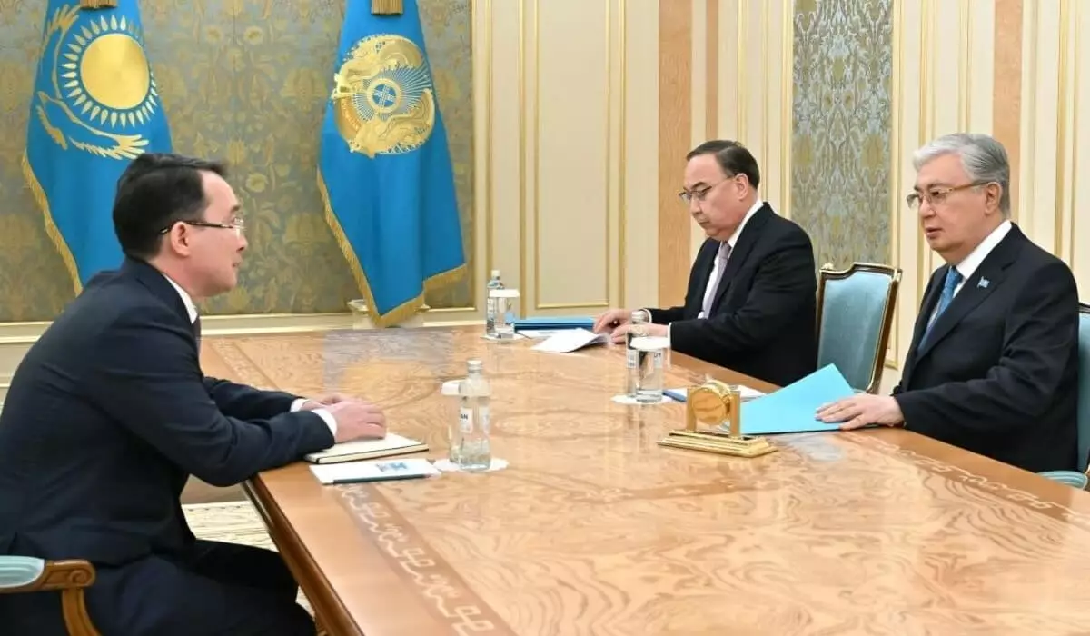 Токаев поставил ряд задач перед новым послом Казахстана в Беларуси