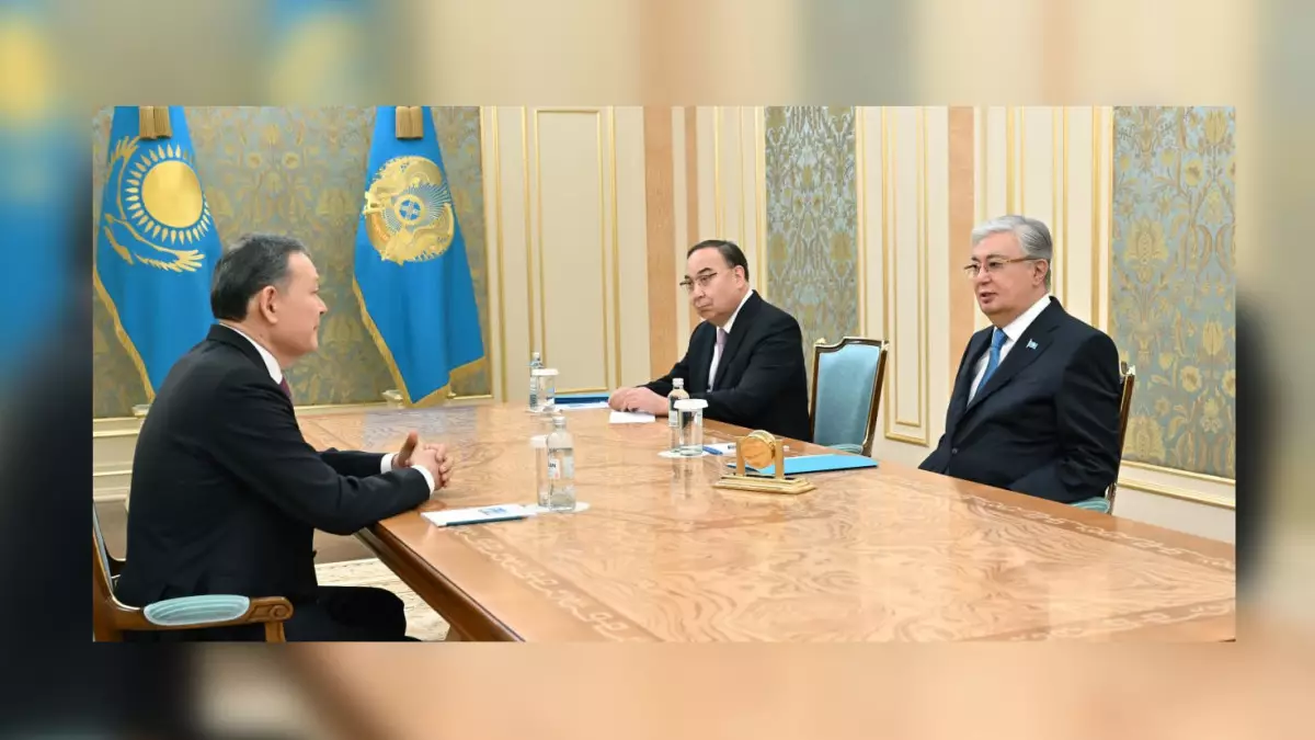 Токаев встретился с Постоянным представителем Казахстана при ООН