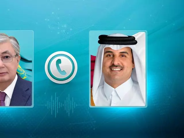 Состоялся телефонный разговор президента с эмиром Катара