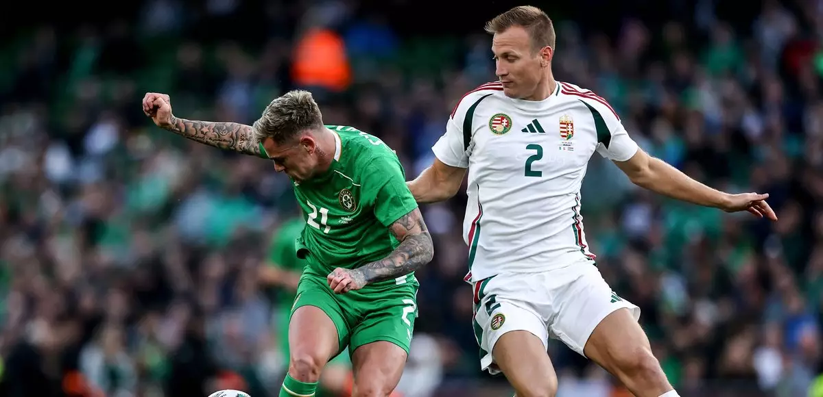 Сборная Венгрии проиграла Ирландии в товарищеском матче